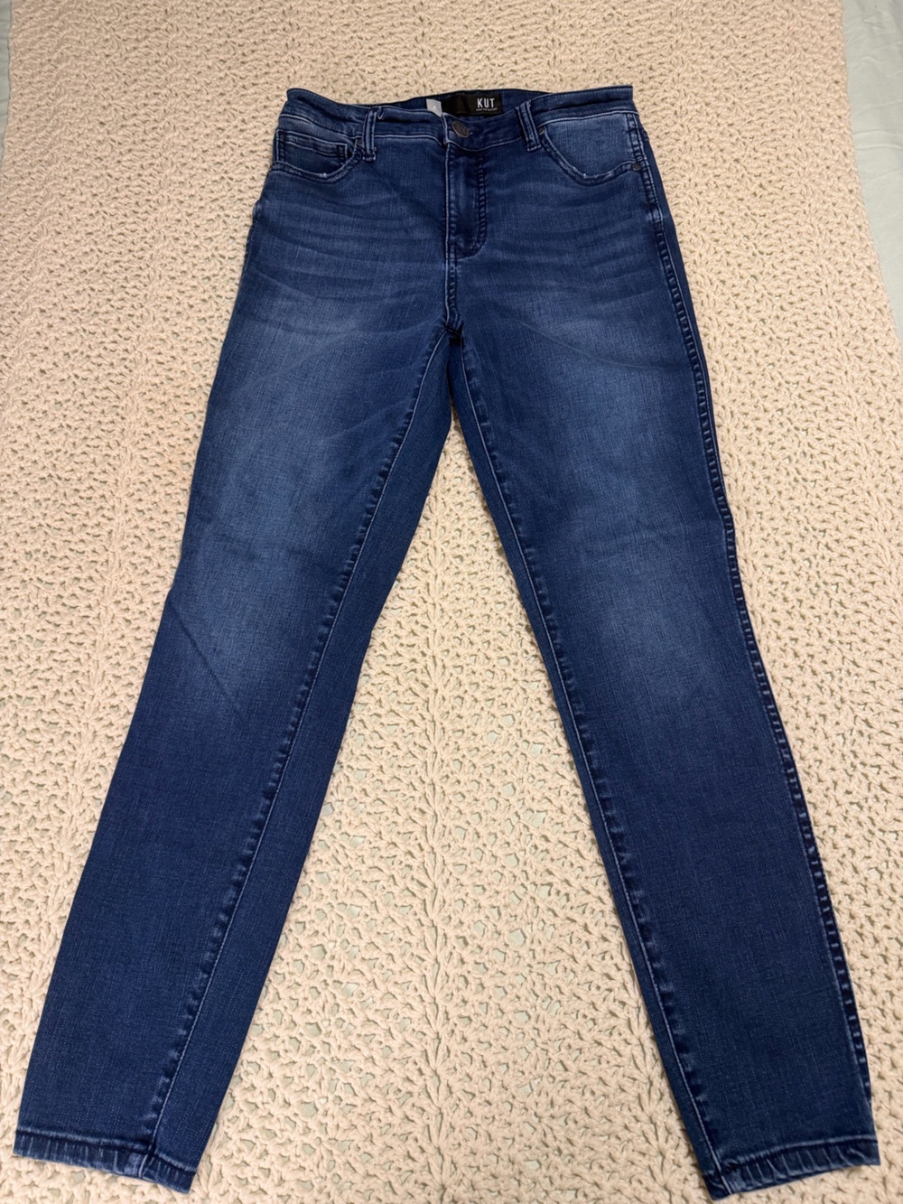 Kut from the Kloth Deep Indigo Skinny Jeans